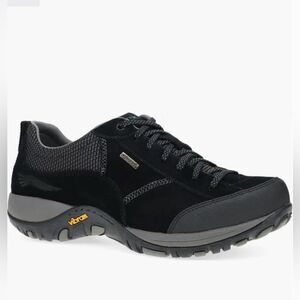 Dansko Black Leather Waterproof Trail Sneakers Walking Shoes EU 39 US 8.5/9